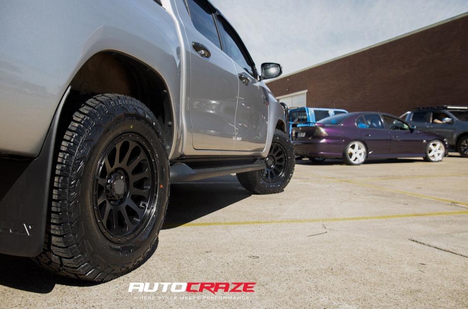 TOYOTA HILUX N80 4WD VICTIM MATTE BLACK